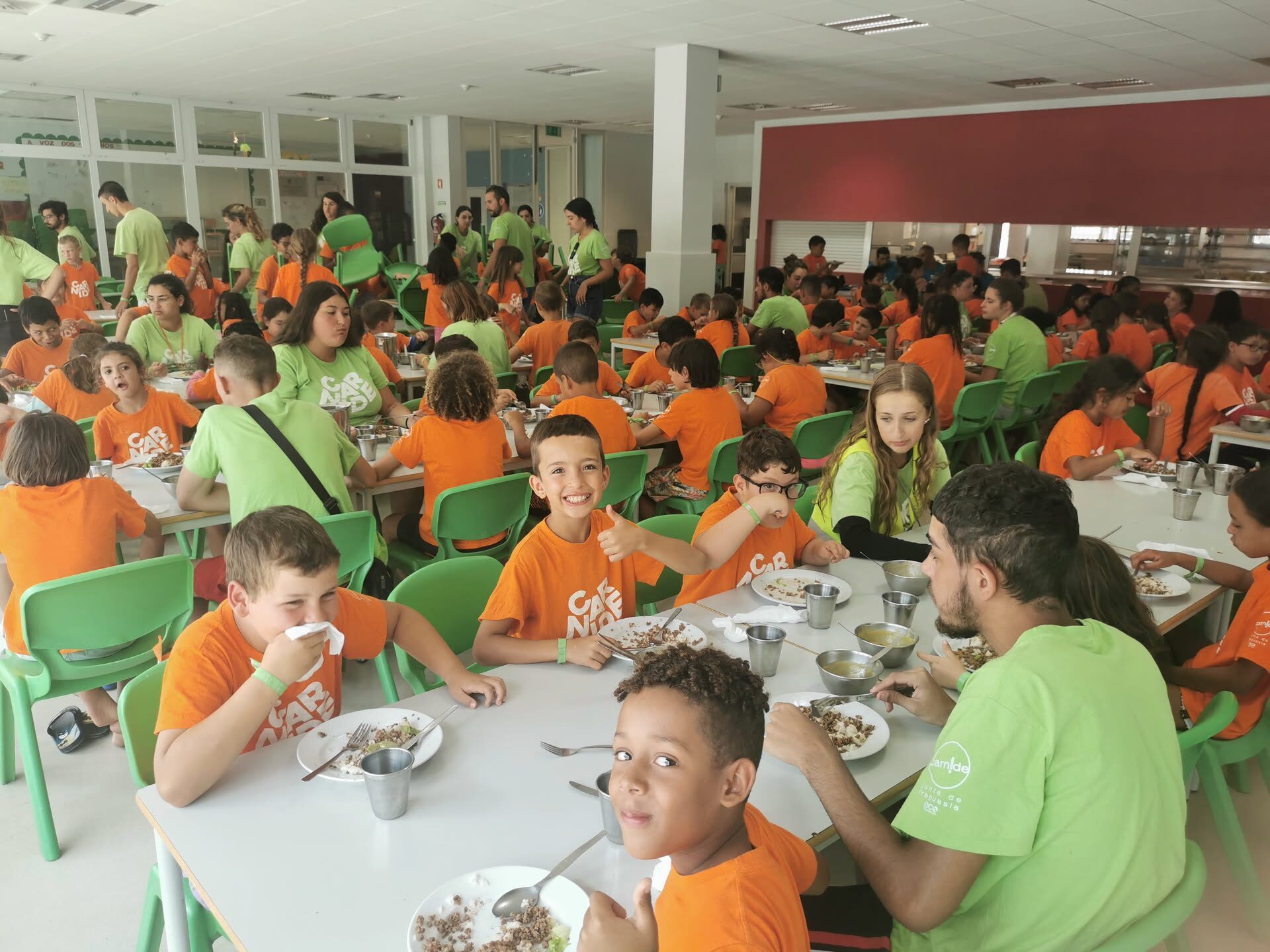 Cantinas escolares geridas pela Junta de Freguesia de Carnide