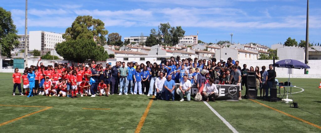 Actividade desportiva na freguesia de Carnide — atletas e comunidade em acção