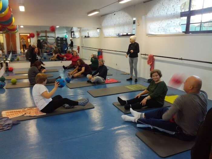 Aula de grupo no Espassus Ginásio