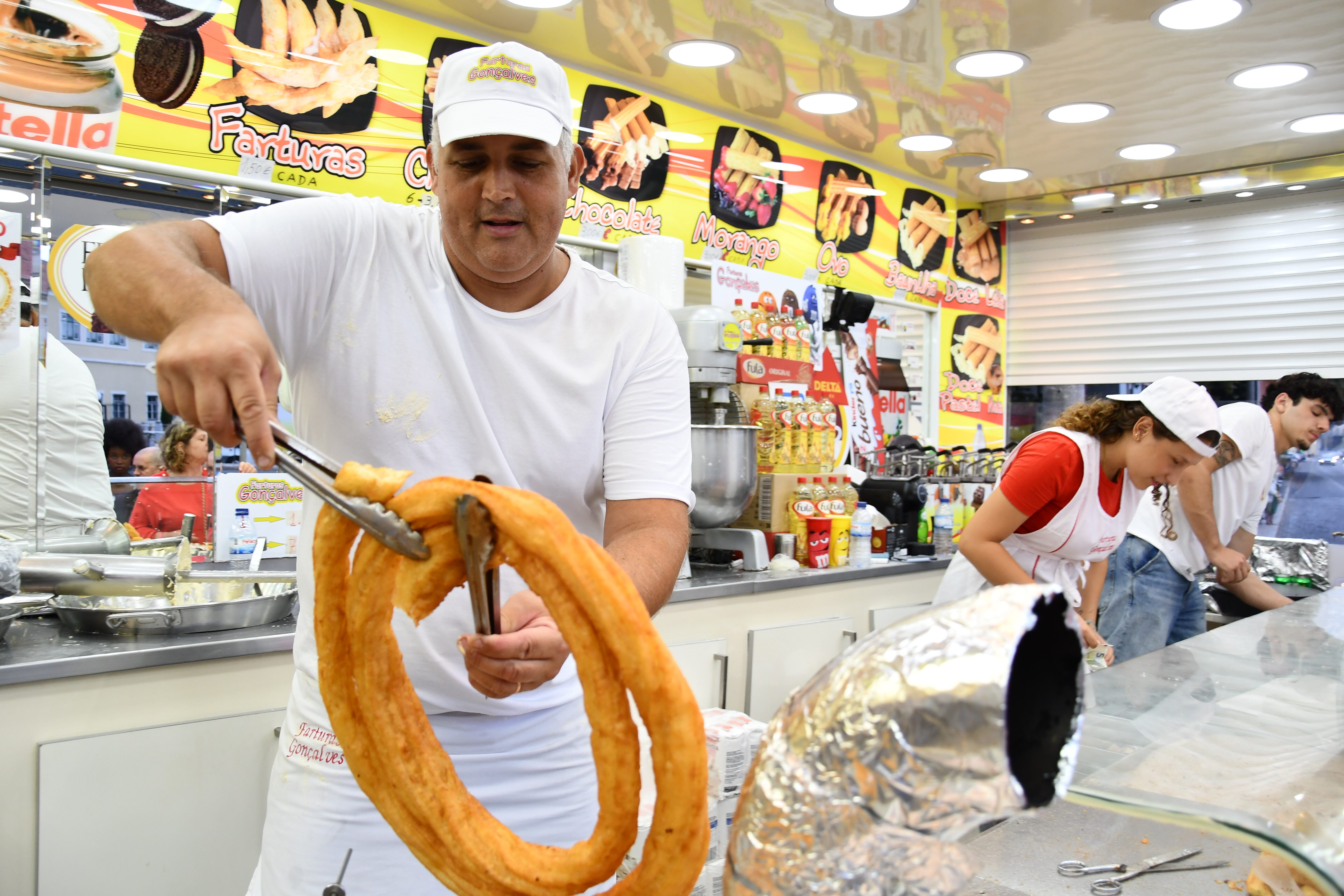 Feira da Luz — visitantes