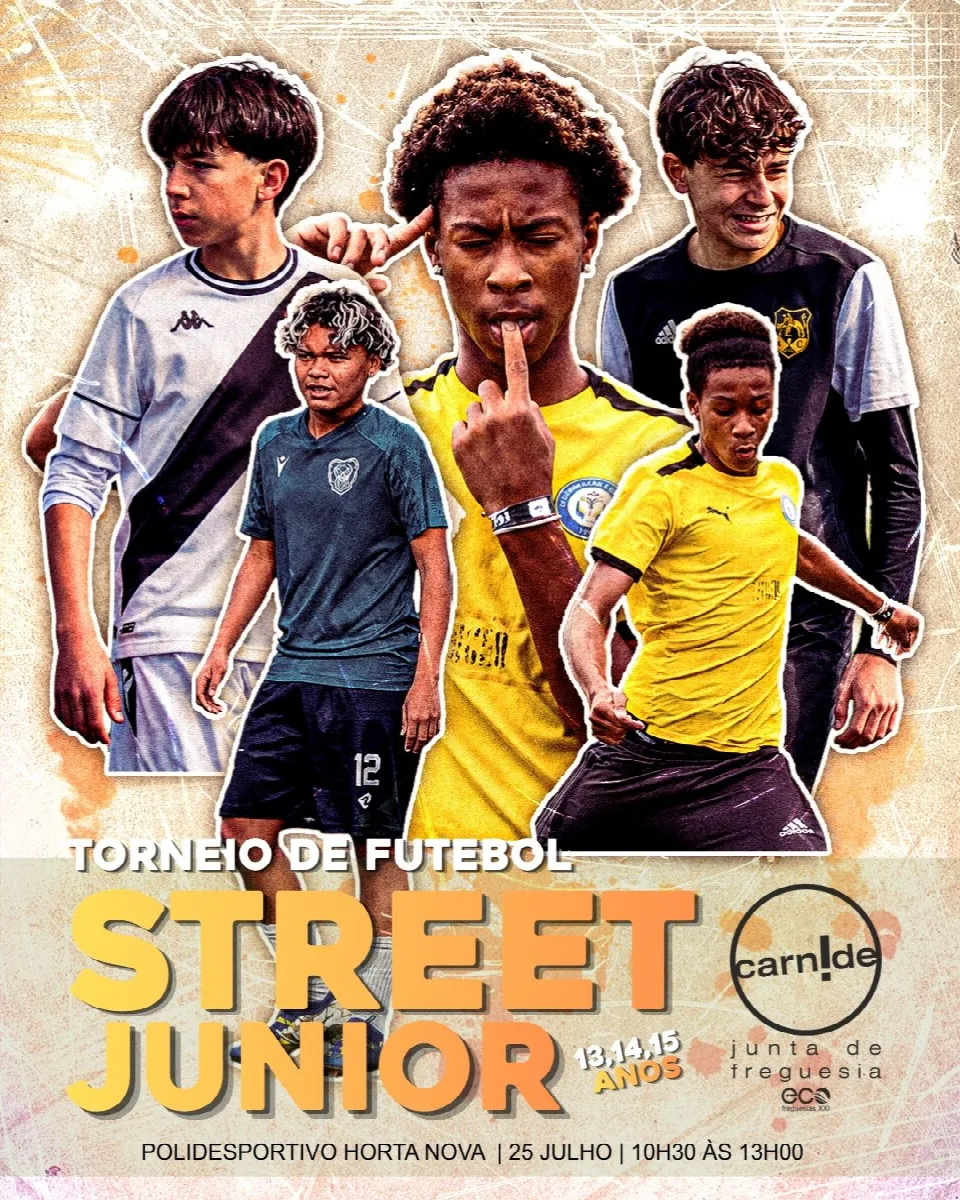 Cartaz: Street Junior Carnide
