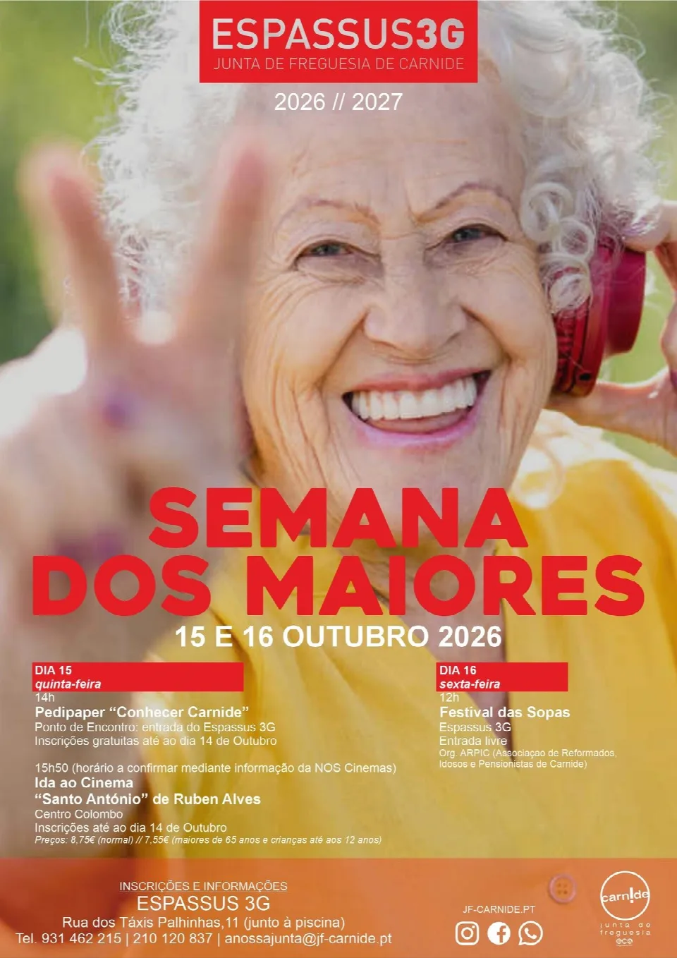 Cartaz: Semana dos Maiores