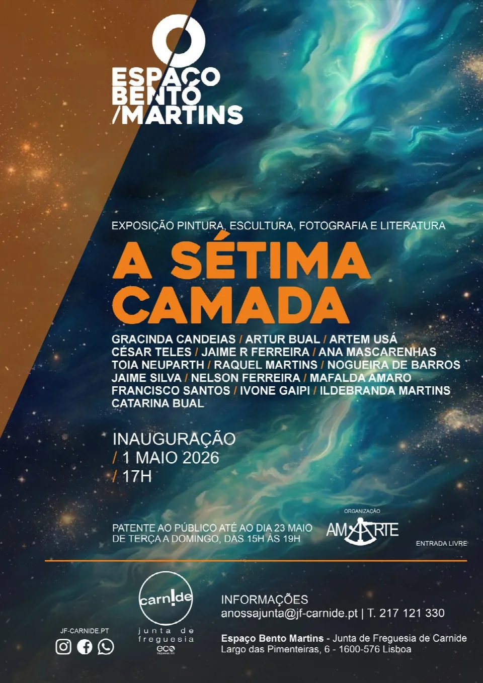 Cartaz: Exposição «A Sétima Chamada»