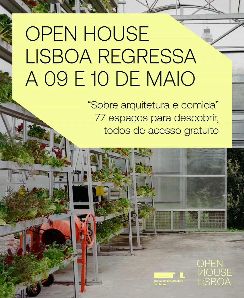 Cartaz: Open House Lisboa 2026 no Mercado do Bairro Padre Cruz