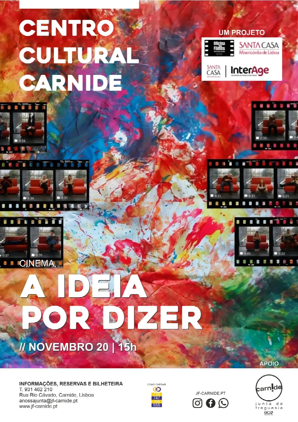 Cartaz: Cinema «A ideia por dizer»