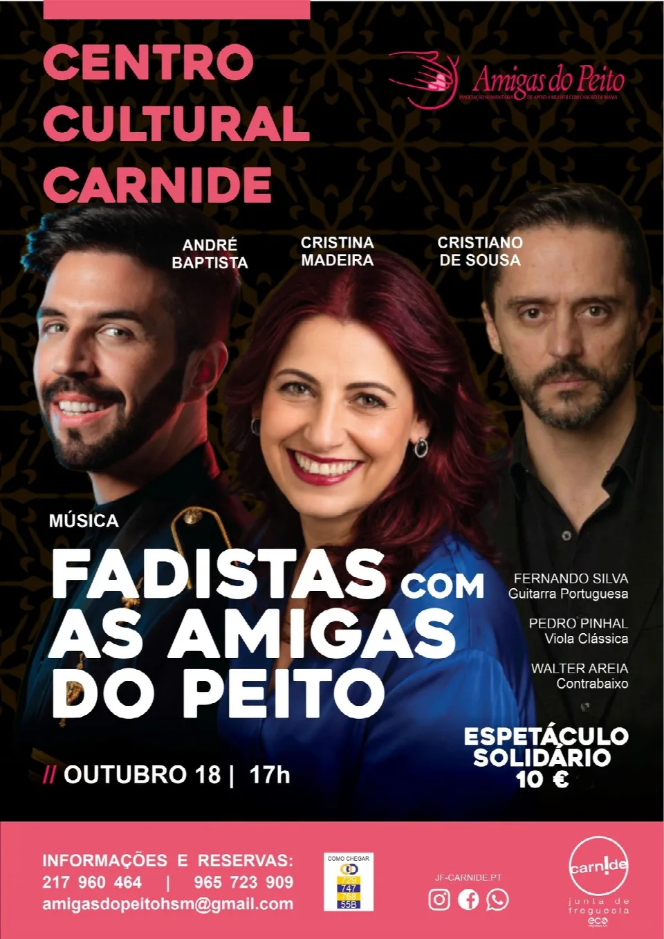 Cartaz: Fadistas com as Amigas do Peito